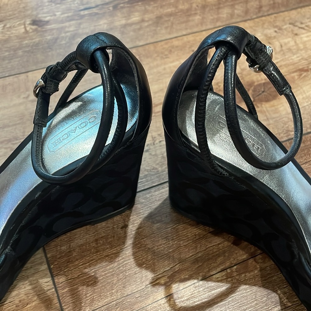 Coach Wedge Shoes - Picture 5 of 6